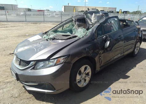 2014 Honda Civic Lx z USA, uszkodzony, nr VIN 19XFB2F58EE272474